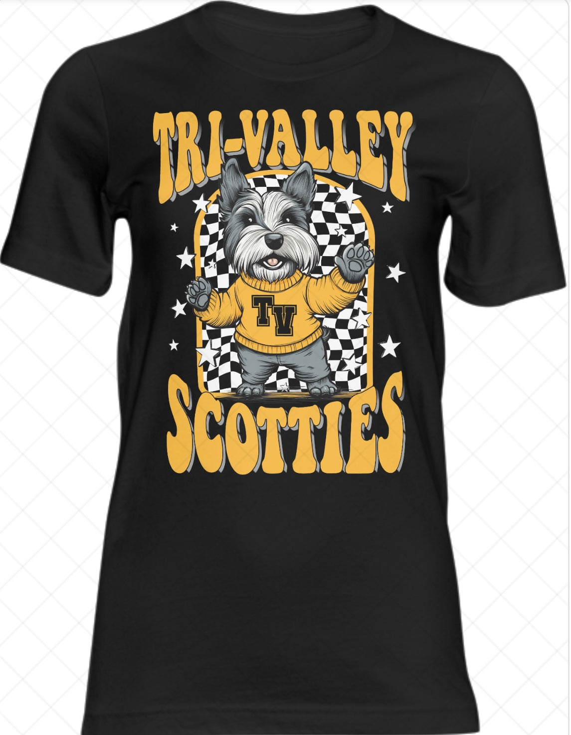Tri-Valley Scottie Mascot T-Shirt