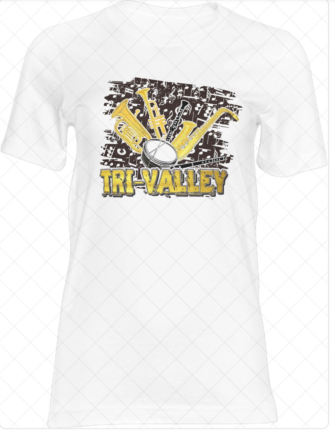 Tri-Valley Band Instrument T-Shirt
