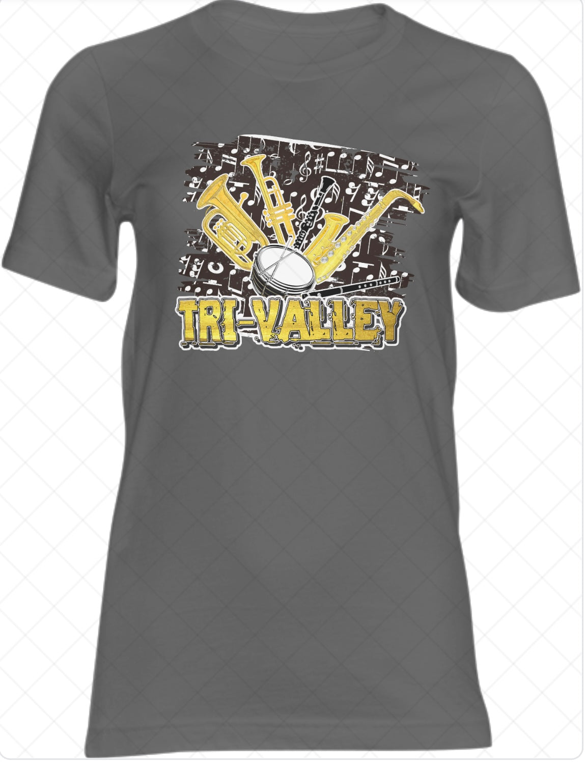 Tri-Valley Band Instrument T-Shirt