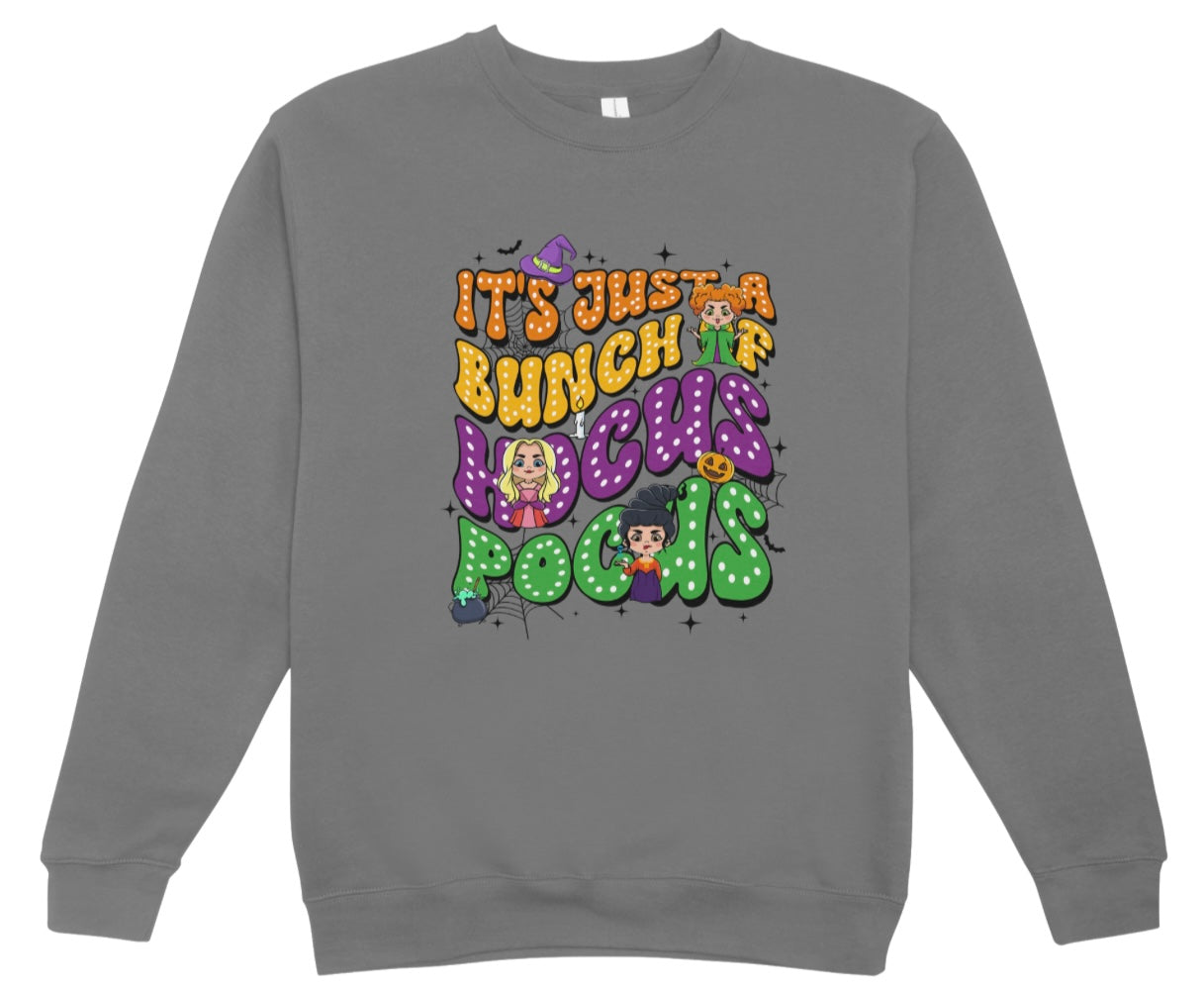 Hocus Pocus Just A Bunch Crewneck Sweatshirt