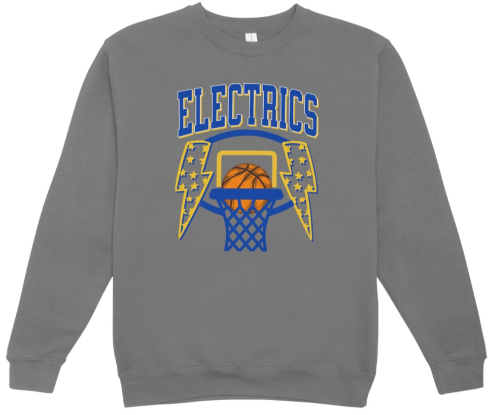 Philo Basketball Backboard Crewneck Sweatshirt