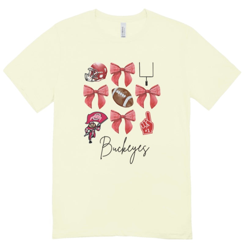 OSU Football Coquette T-Shirt