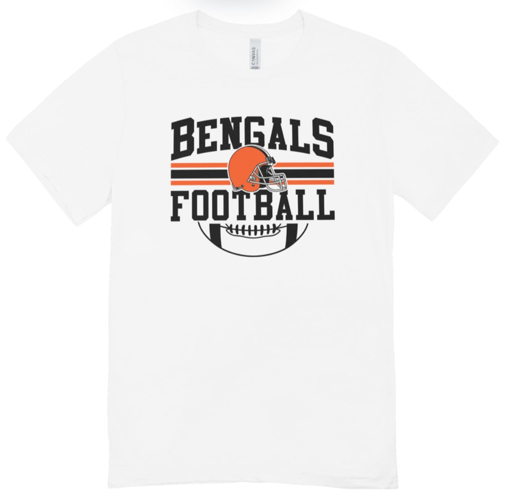 Bengals Football Stripe T-Shirt