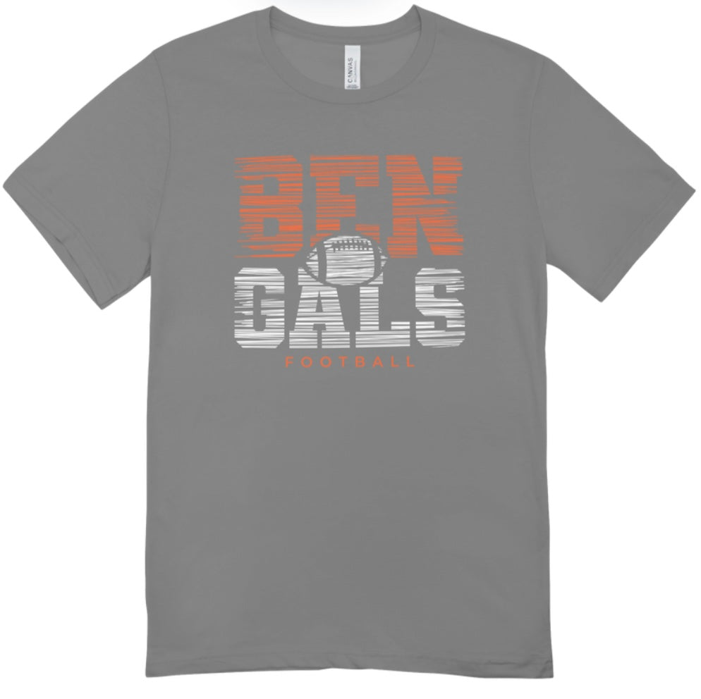 Bengals Football Lines T-Shirt