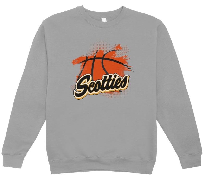 Scotties Basketball Crewneck Sweatshirt