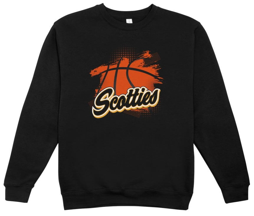 Scotties Basketball Crewneck Sweatshirt