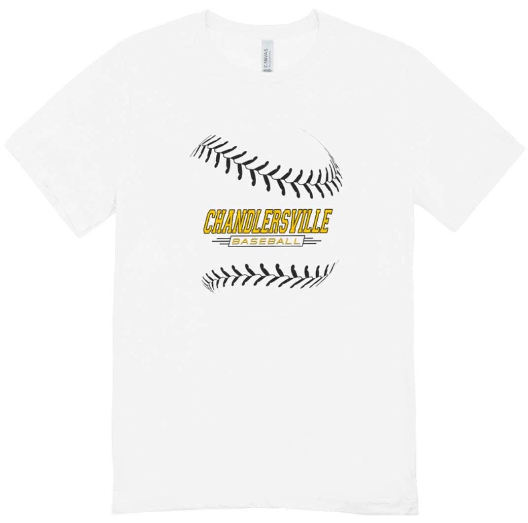 Chandlersville Baseball Seams T-Shirt