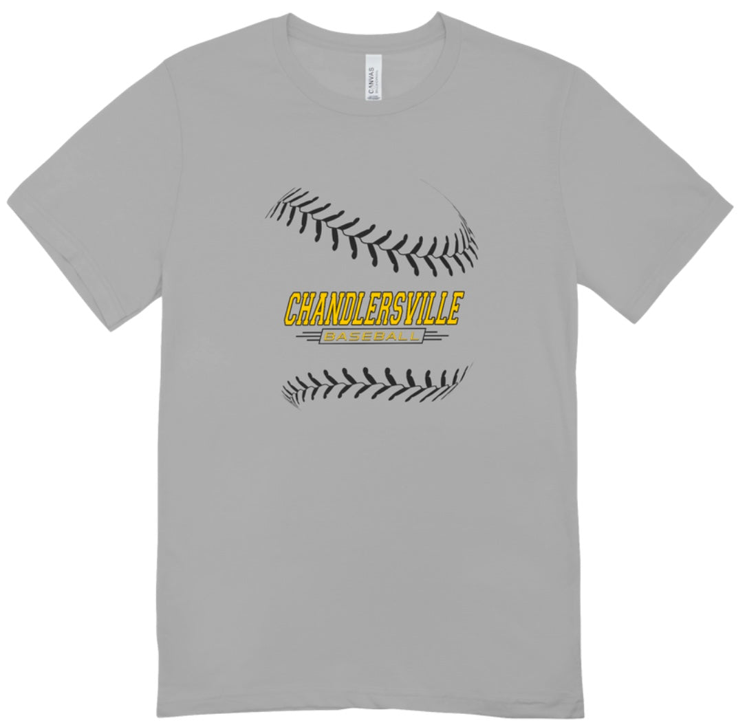 Chandlersville Baseball Seams T-Shirt