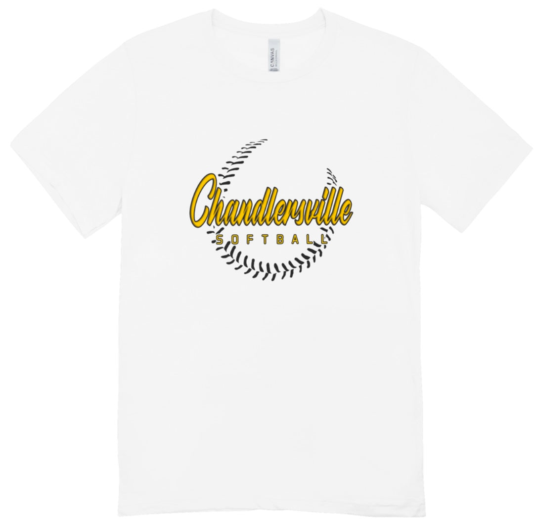 Chandlersville Softball Ball T-Shirt
