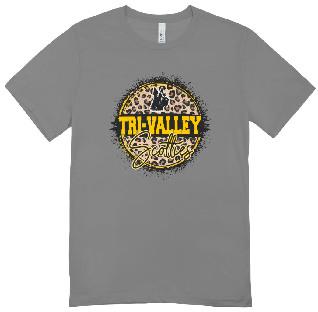 Tri-Valley Scotties Leopard T-Shirt