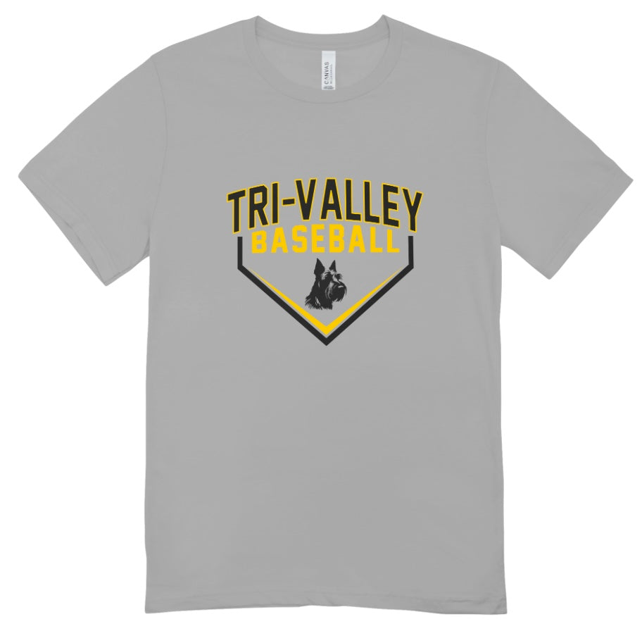 Tri-Valley Baseball Base T-Shirt