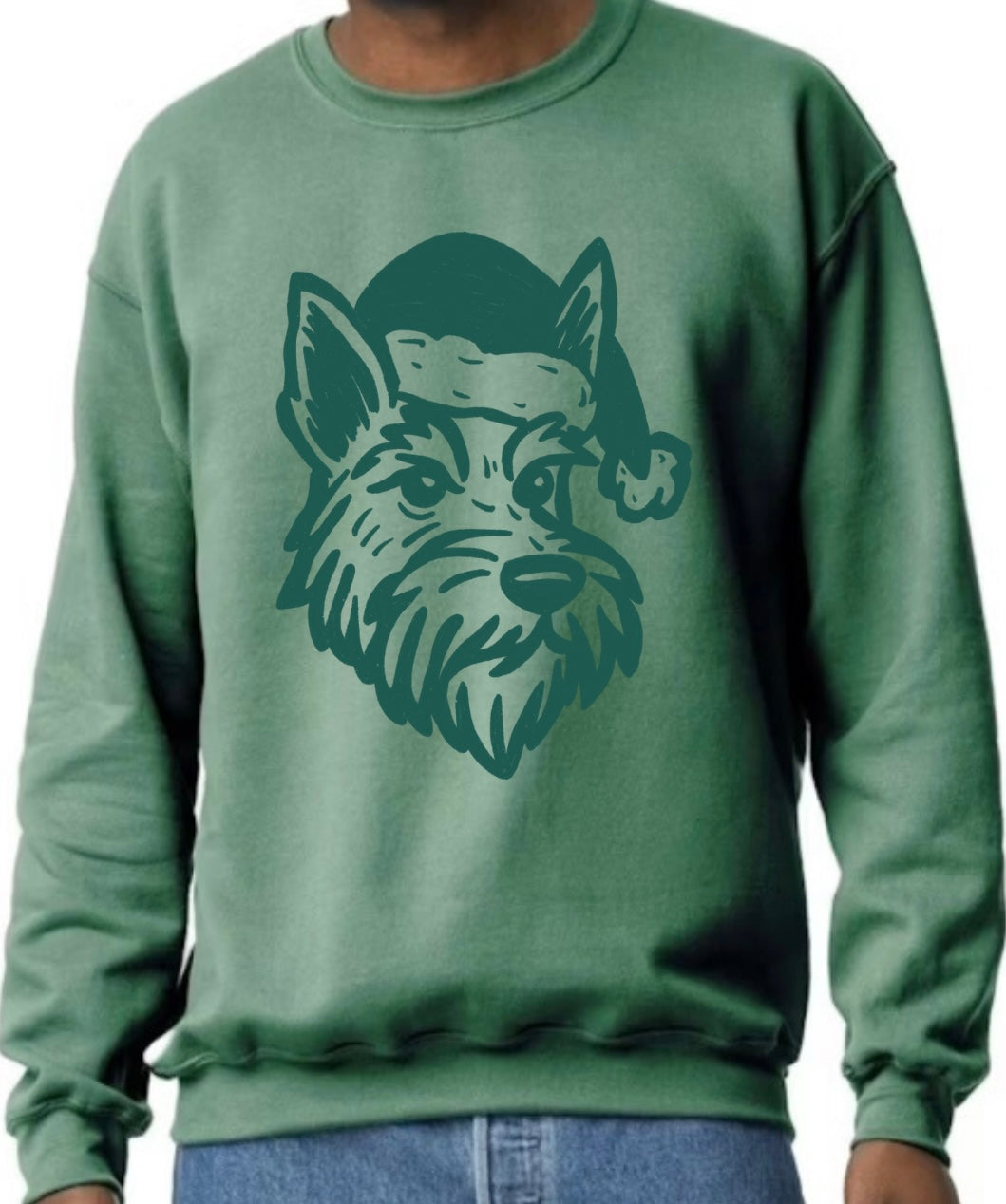 Scottie Christmas Sublimation Crewneck Sweatshirt