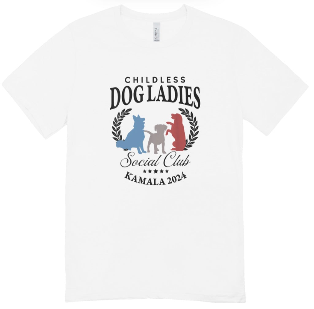 Childless Dog Lady Social Club T-Shirt