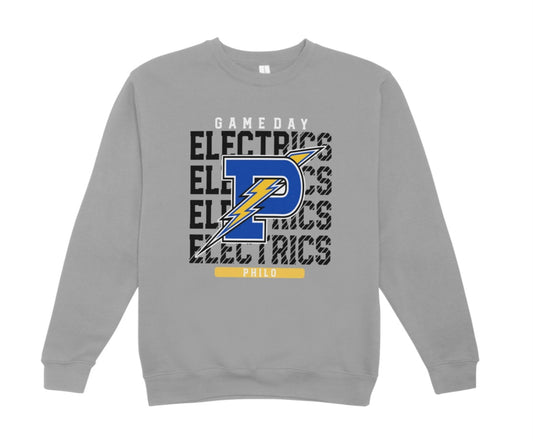 Philo Electrics Game Day Crewneck Sweatshirt