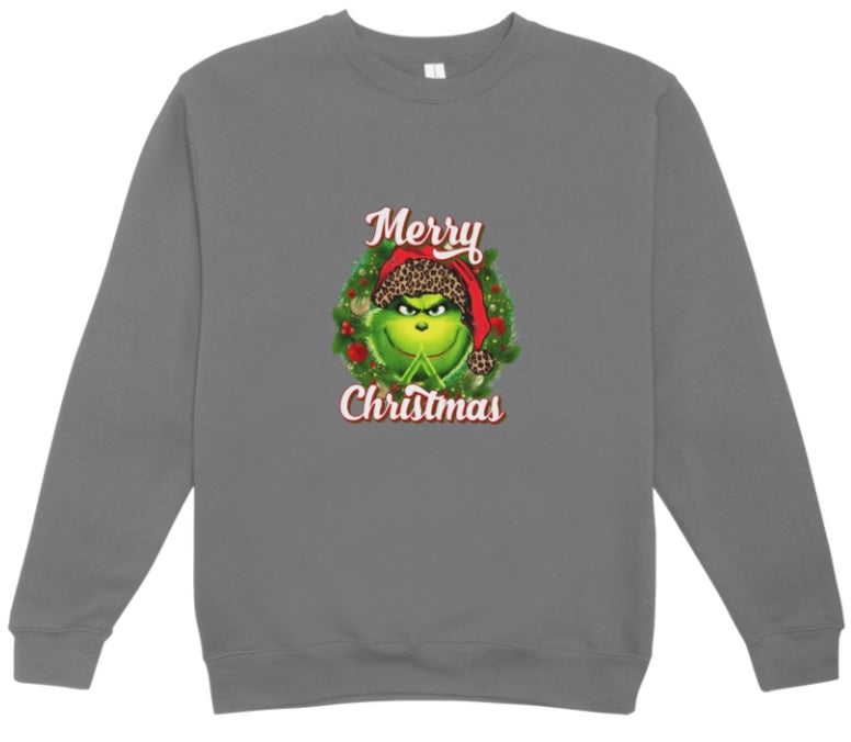 Merry Grinchmas Crewneck Sweatshirt