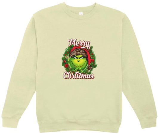 Merry Grinchmas Crewneck Sweatshirt