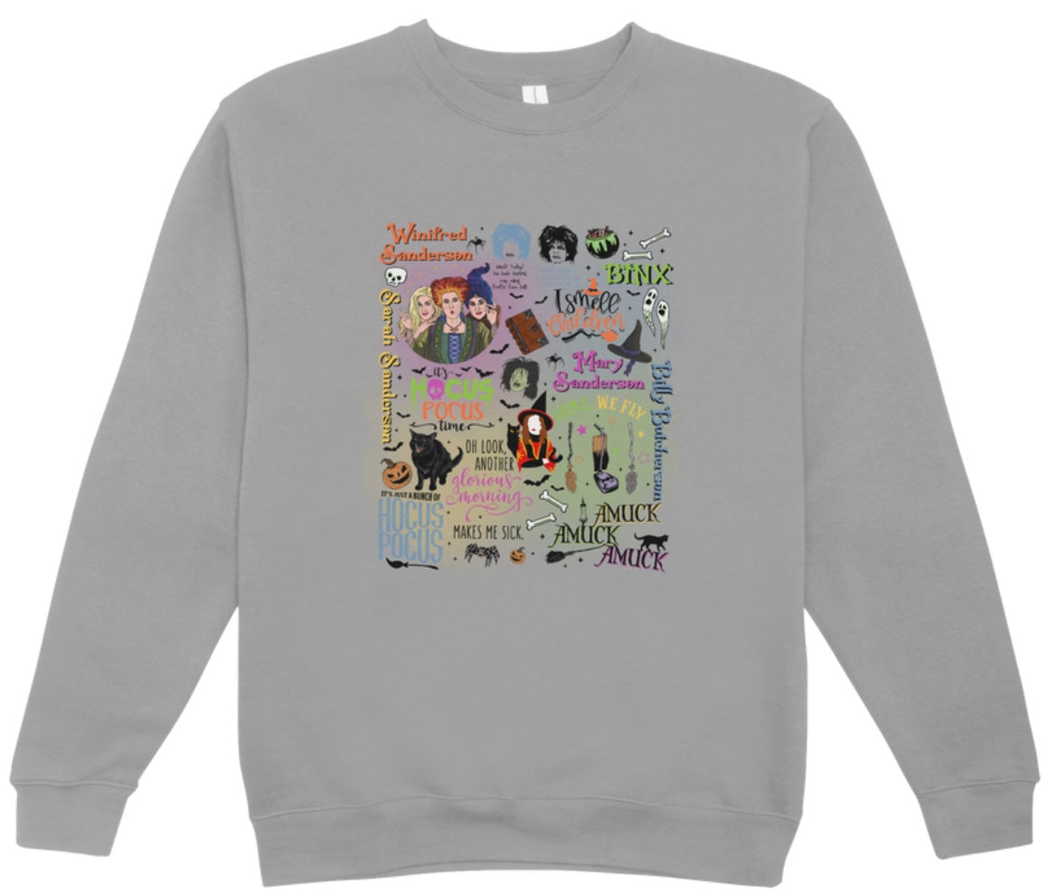 Hocus Pocus Amuck Crewneck Sweatshirt