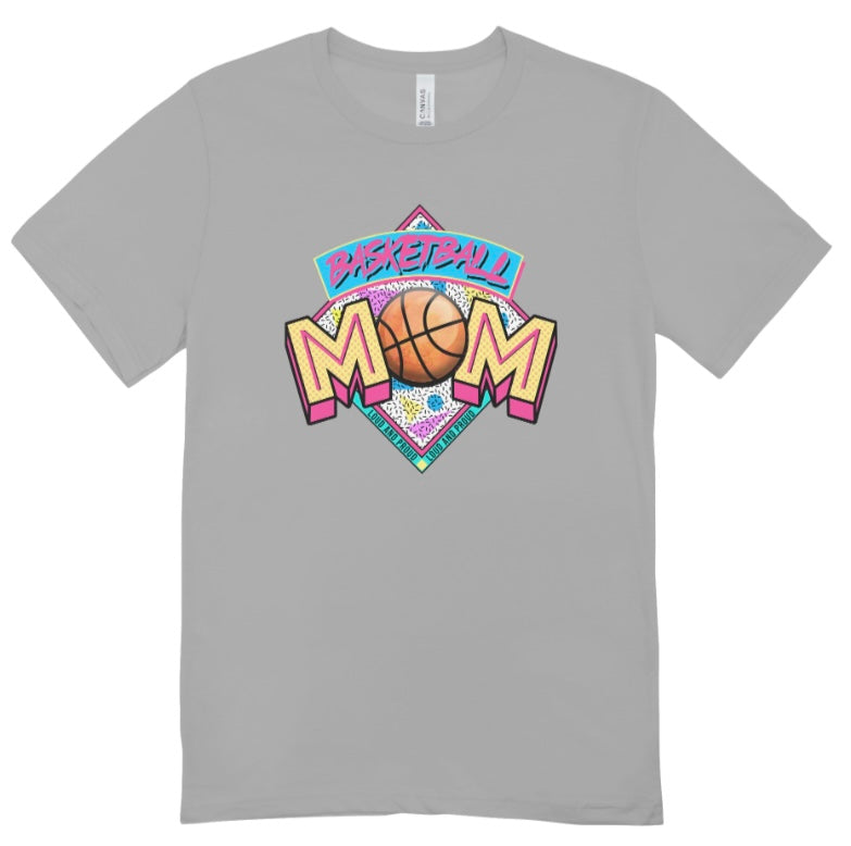 Basketball Mom Retro T-Shirt