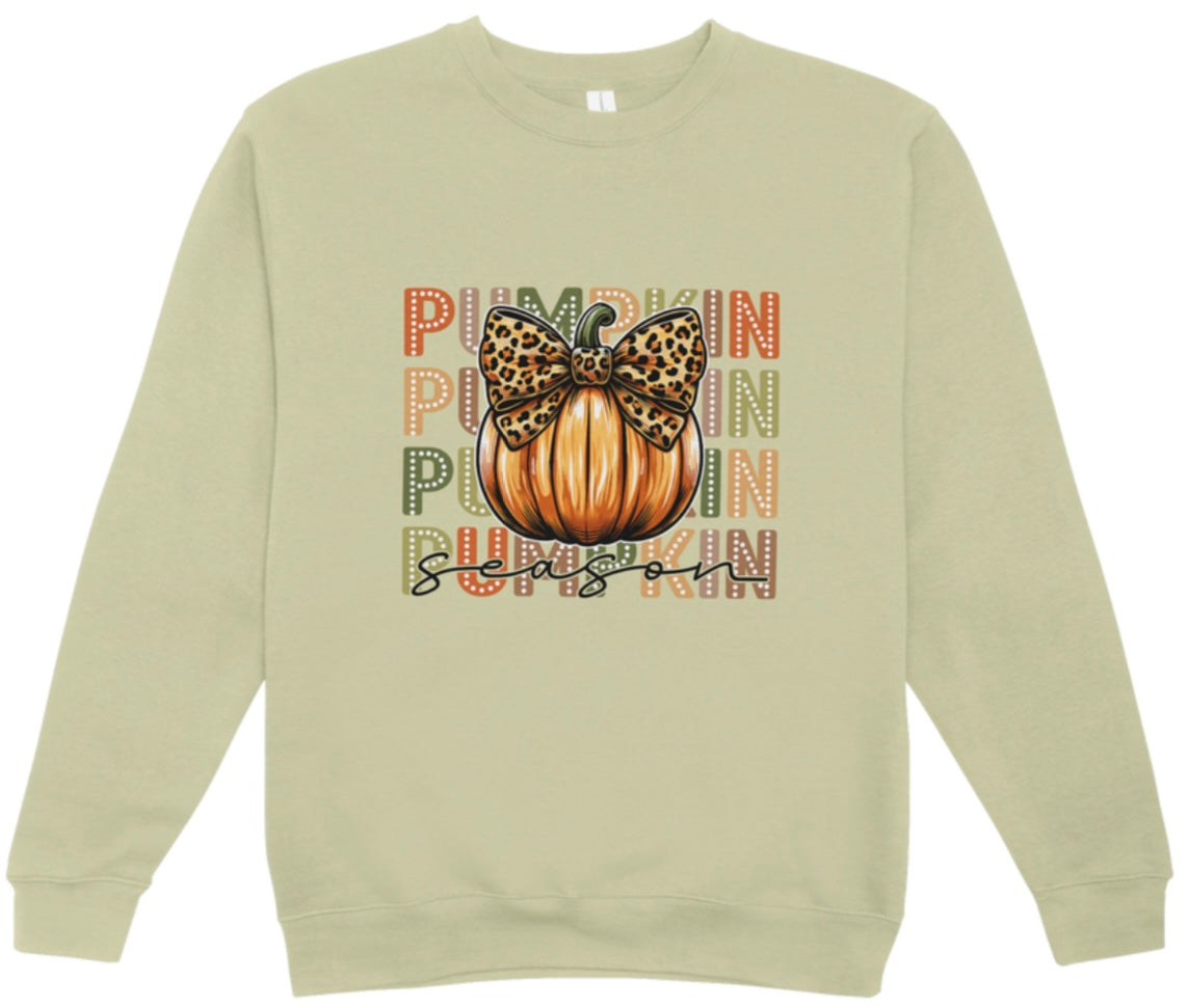 Pumpkin Season Fall Crewneck Sweatshirt