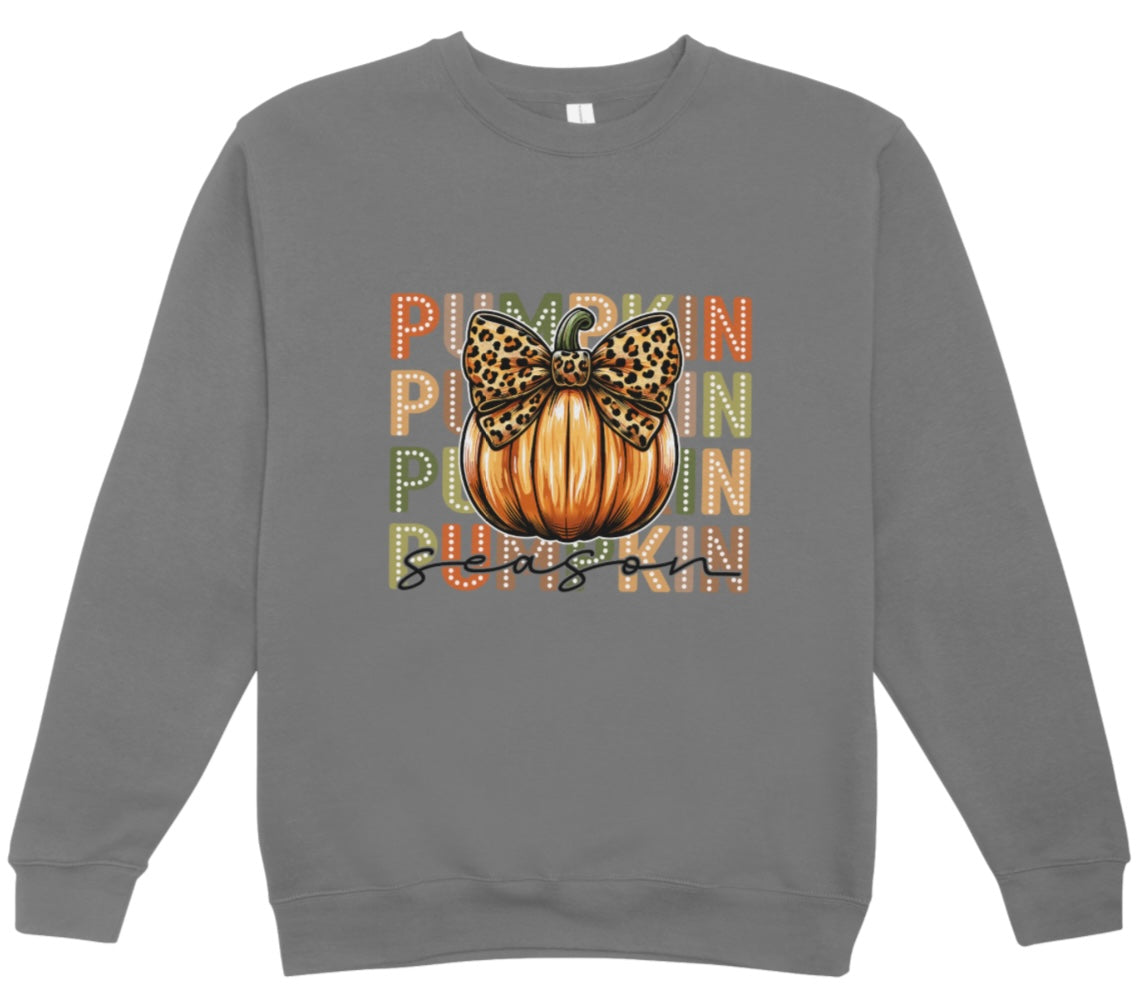 Pumpkin Season Fall Crewneck Sweatshirt