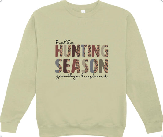 Hunting Season Fall Crewneck Sweatshirt