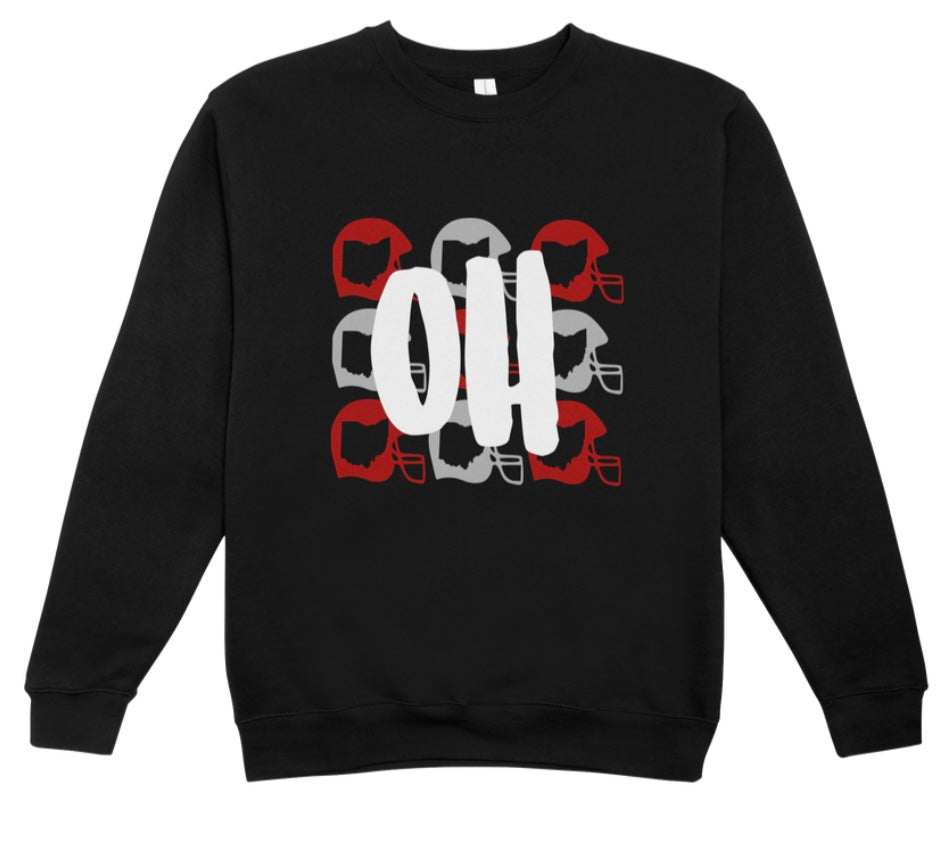 OH Helmets Crewneck Sweatshirt