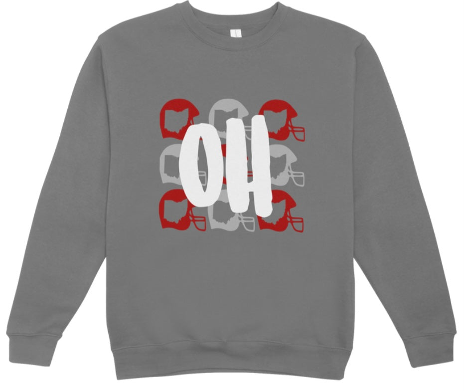 OH Helmets Crewneck Sweatshirt