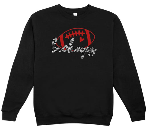 OSU Buckeyes Football Crewneck Sweatshirt