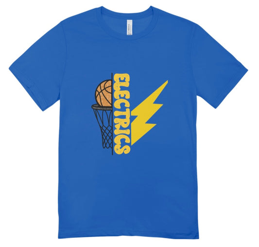 Youth Philo Basketball Lightning Bolt T-Shirt