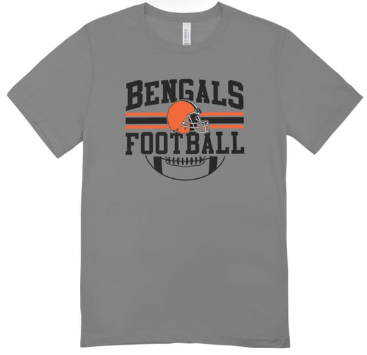 Bengals Football Stripe T-Shirt