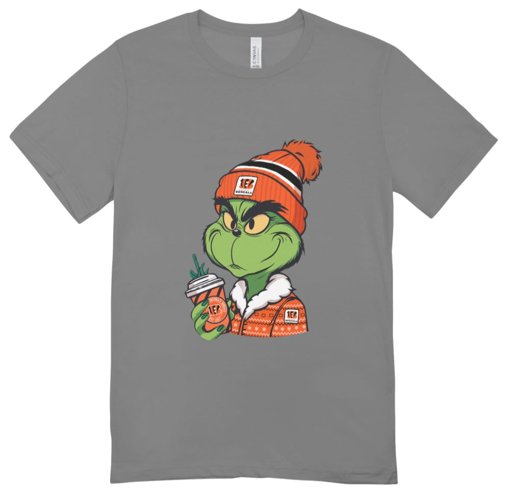 Bengals Football Grinch T-Shirt