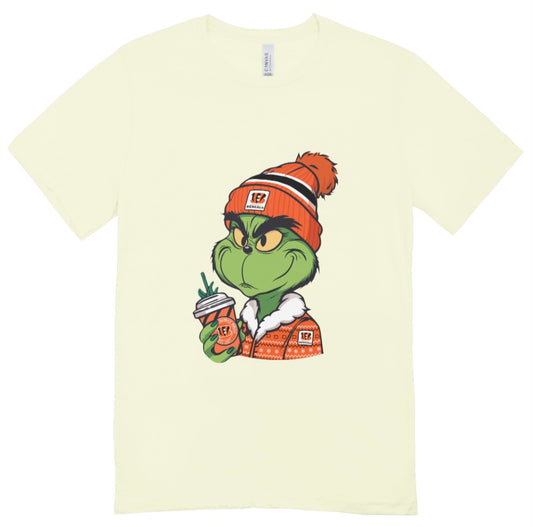 Bengals Football Grinch T-Shirt