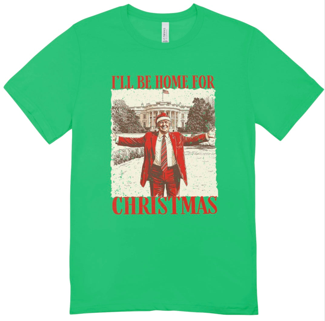 Trump Home For Christmas T-Shirt