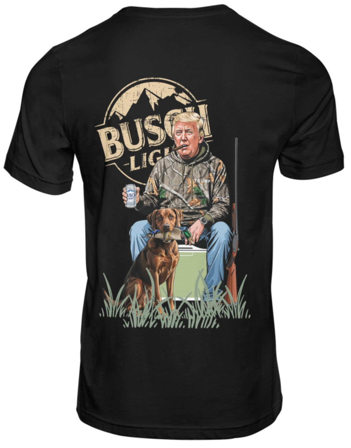 Trump Busch Light Hunting Dog T-Shirt