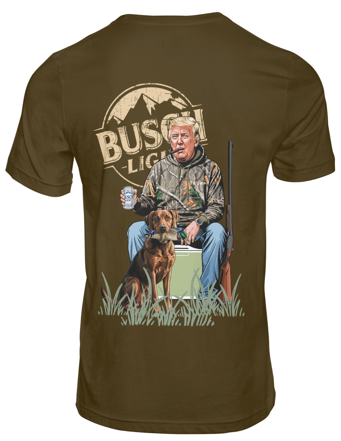 Trump Busch Light Hunting Dog T-Shirt