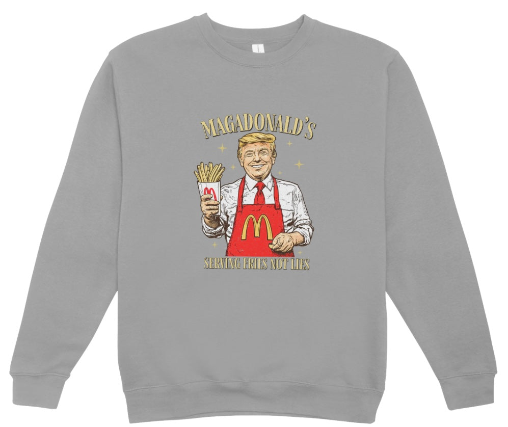 Trump MAGADonald’s Crewneck Sweatshirt