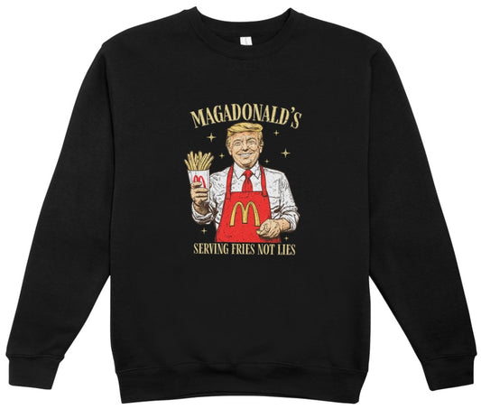 Trump MAGADonald’s Crewneck Sweatshirt