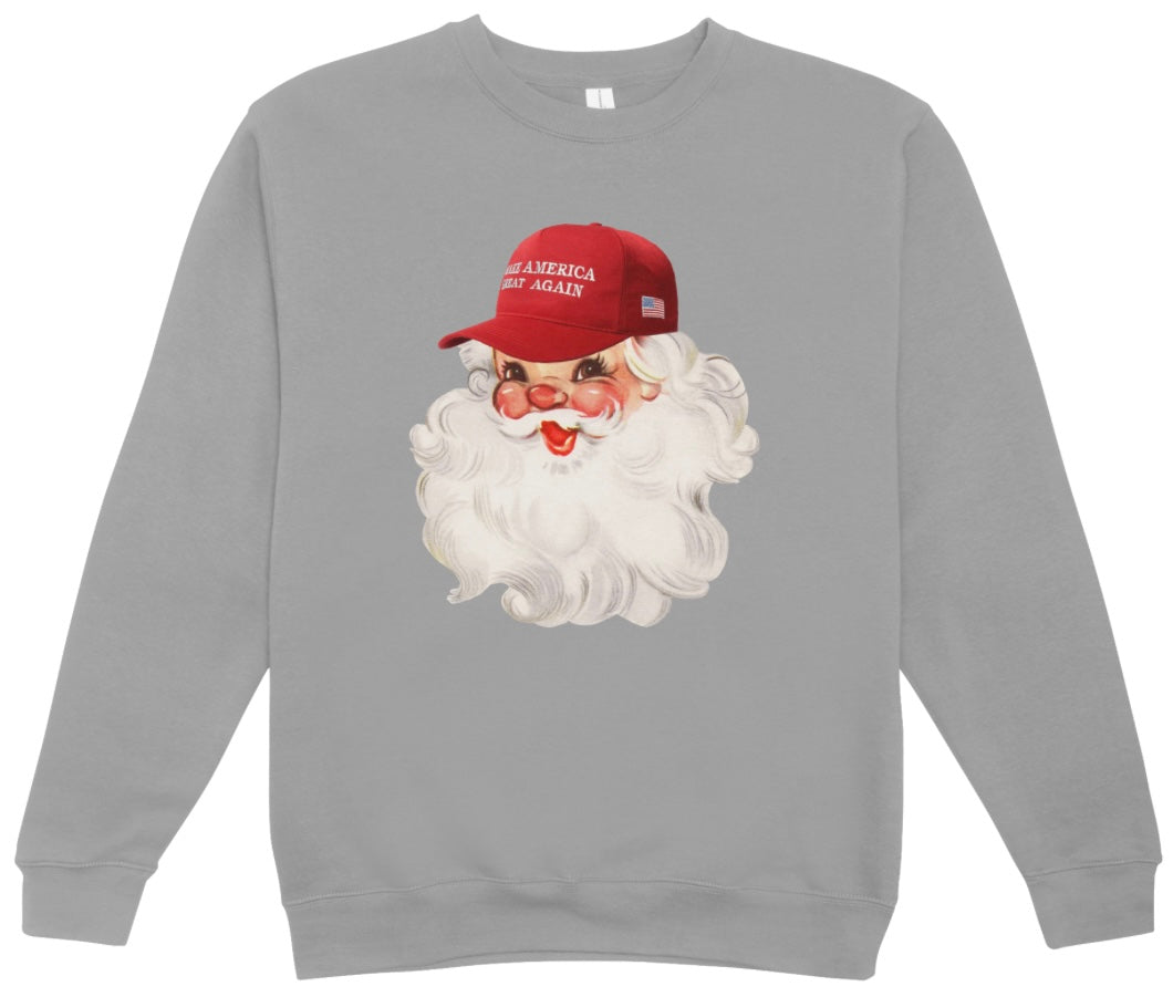 Trump Santa Crewneck Sweatshirt