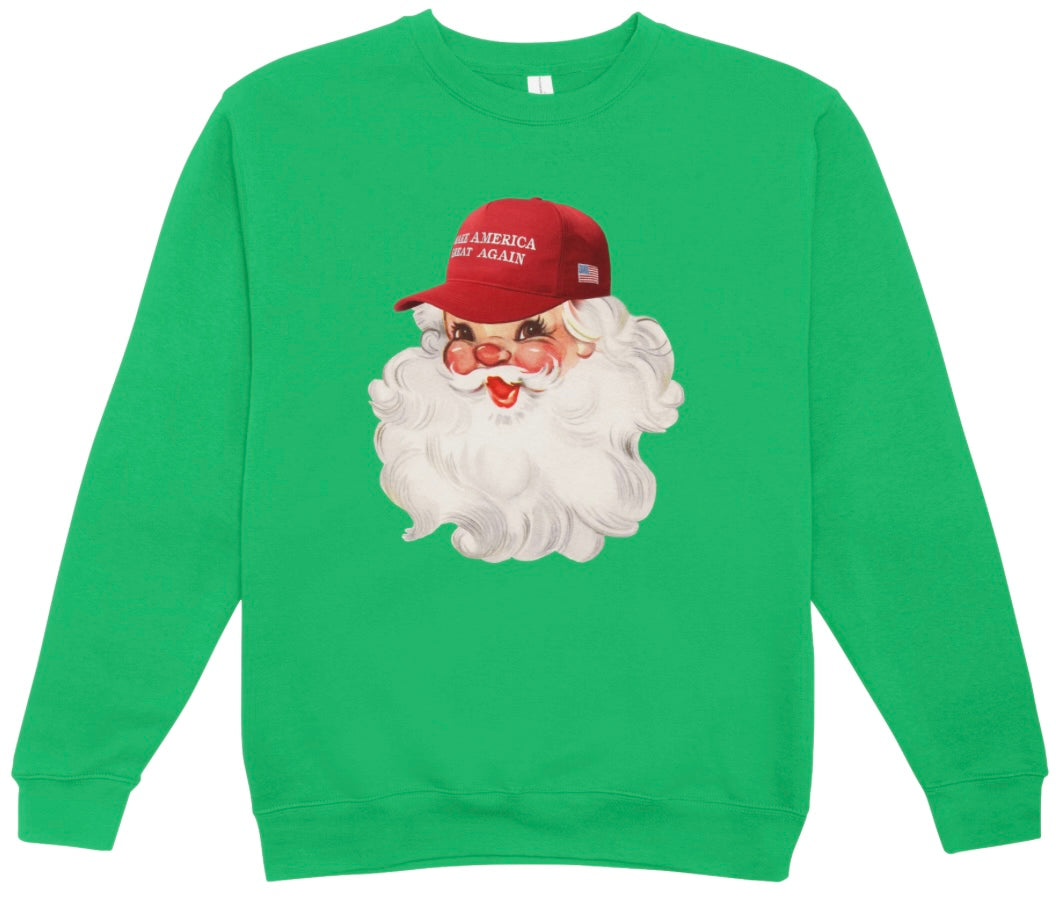 Trump Santa Crewneck Sweatshirt