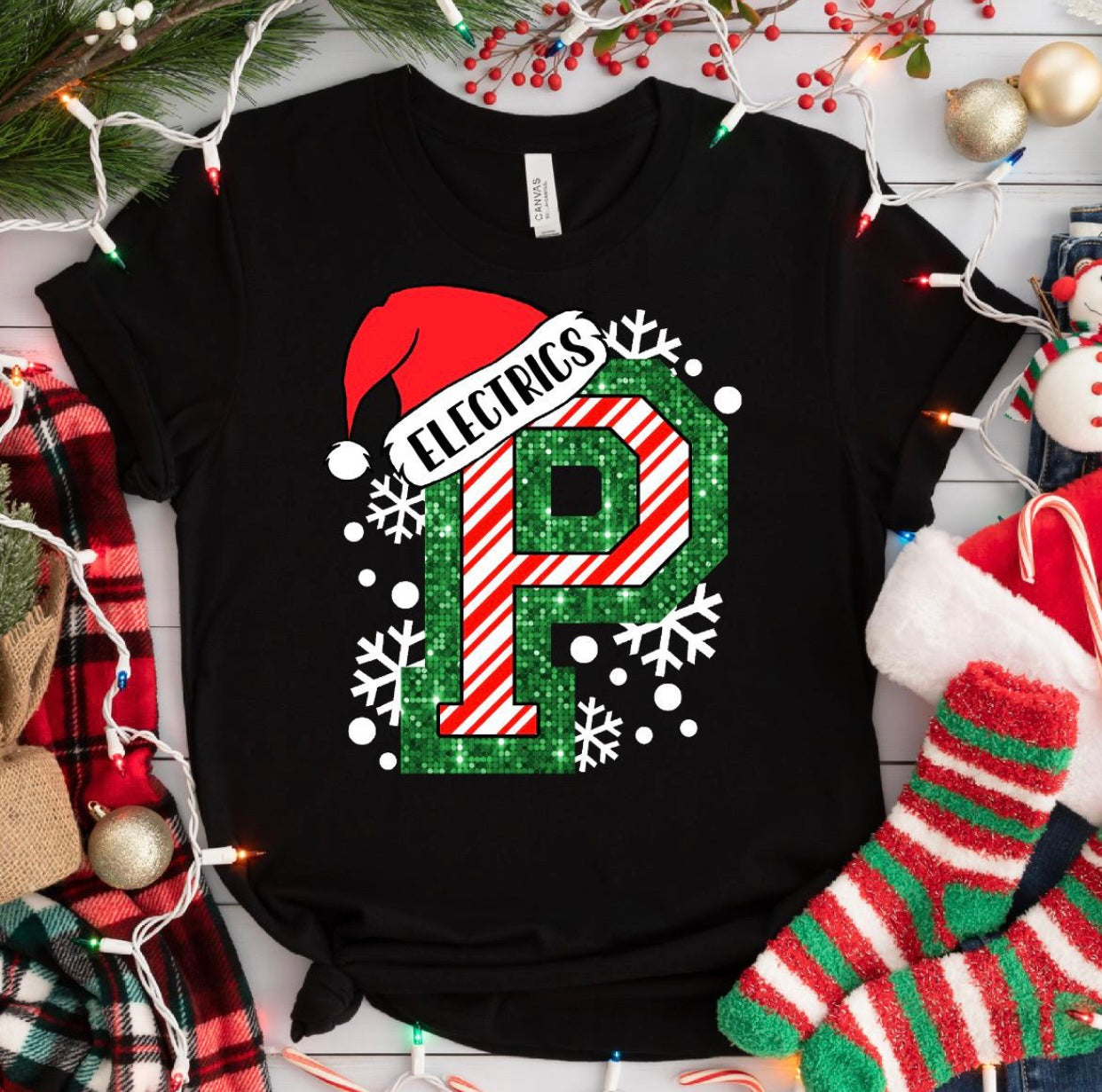 Philo Faux Sequin Christmas T-Shirt