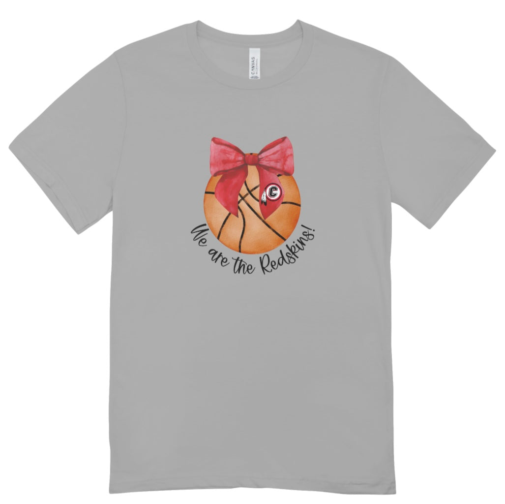 Coshocton Coquette Basketball Bow T-Shirt