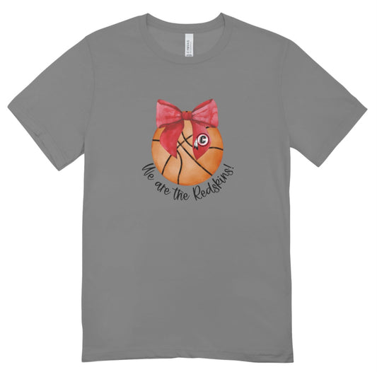 Coshocton Coquette Basketball Bow T-Shirt