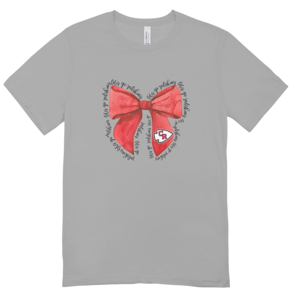 Coshocton Coquette Bow Let’s Go T-Shirt