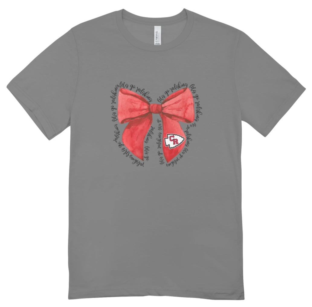 Coshocton Coquette Bow Let’s Go T-Shirt