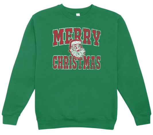 Merry Christmas Crewneck Sweatshirt