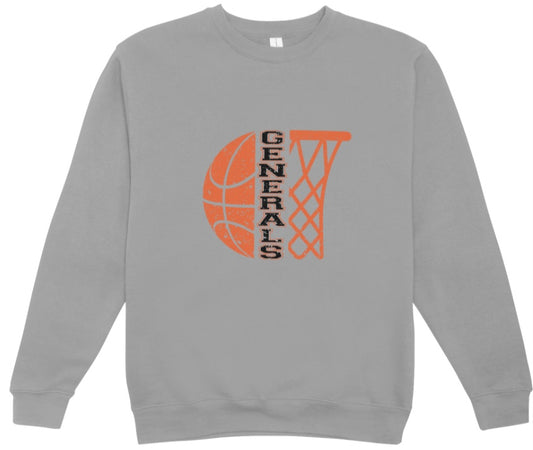 Generals Basketball Crewneck Sweatshirt