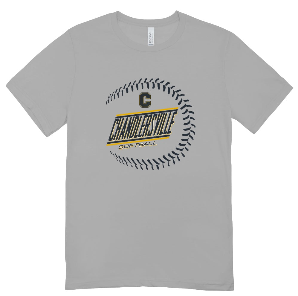 Chandlersville Softball Seams T-Shirt