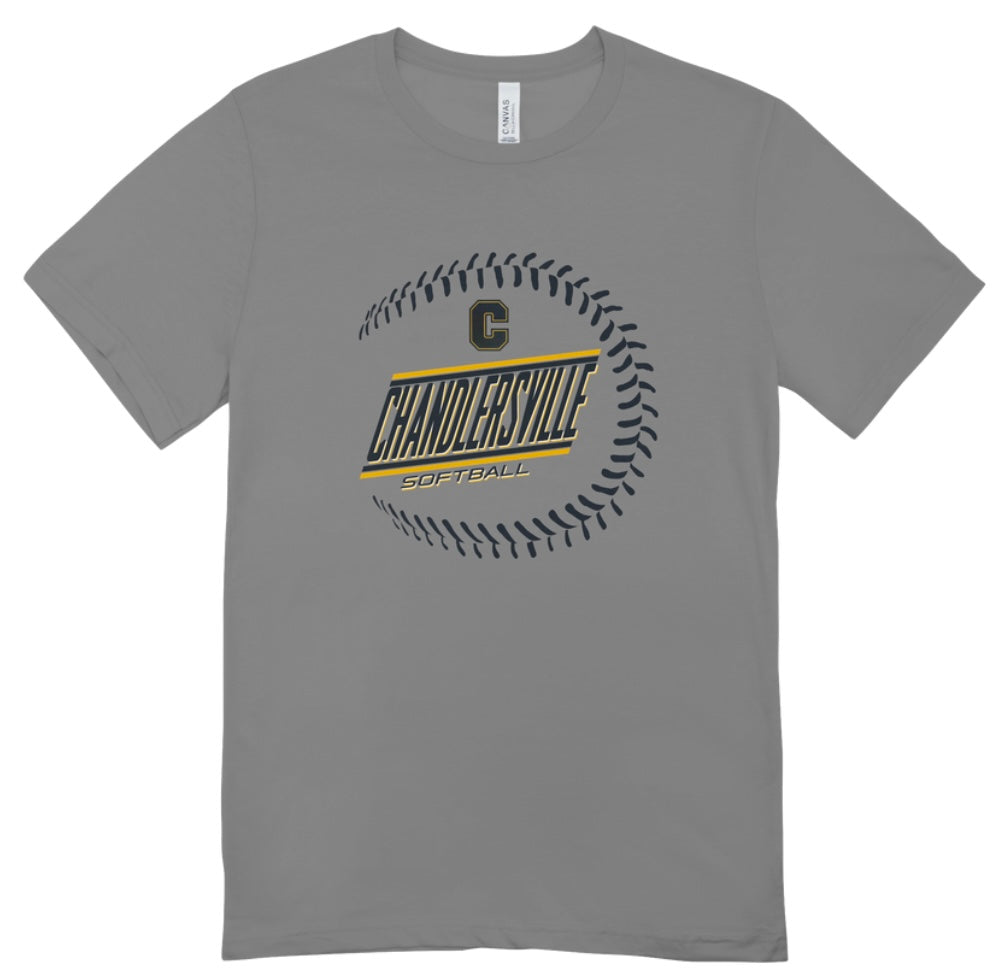 Chandlersville Softball Seams T-Shirt