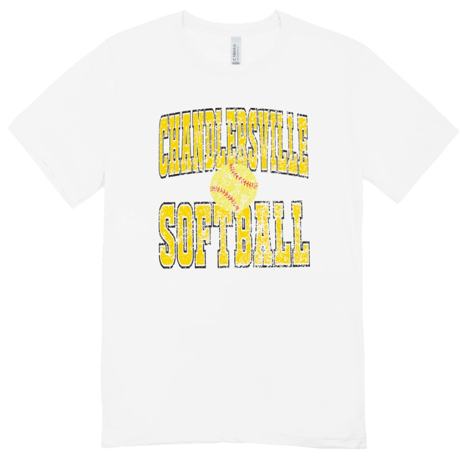 Chandlersville Softball Vintage T-Shirt