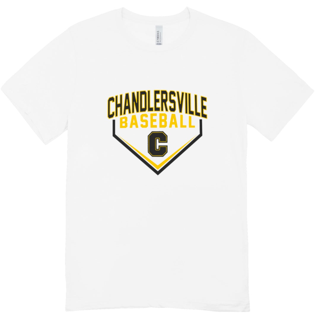 Chandlersville Baseball Base T-Shirt